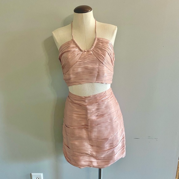 Lulus Baby Pink Going Out Set - New Without Tags 👛👡 - Picture 2 of 3